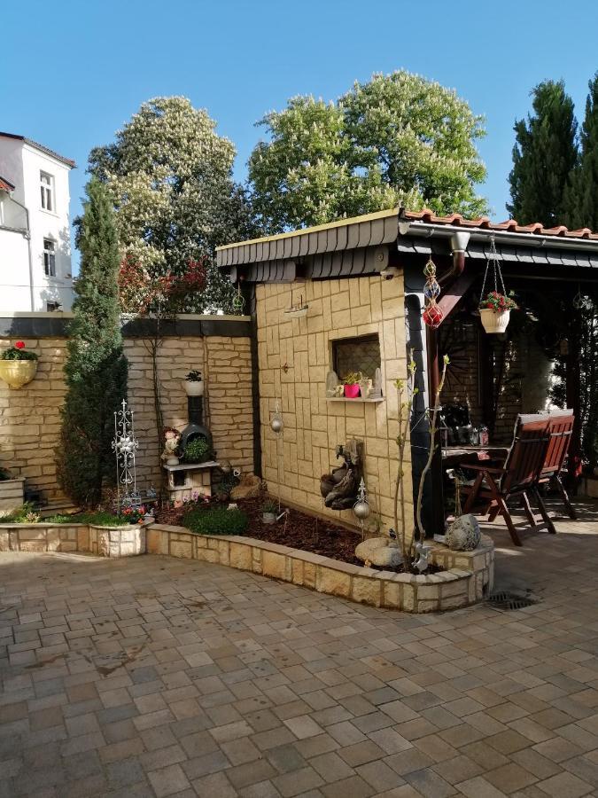Usis_Ferienwohnung Im Harz Quedlinburg Buitenkant foto
