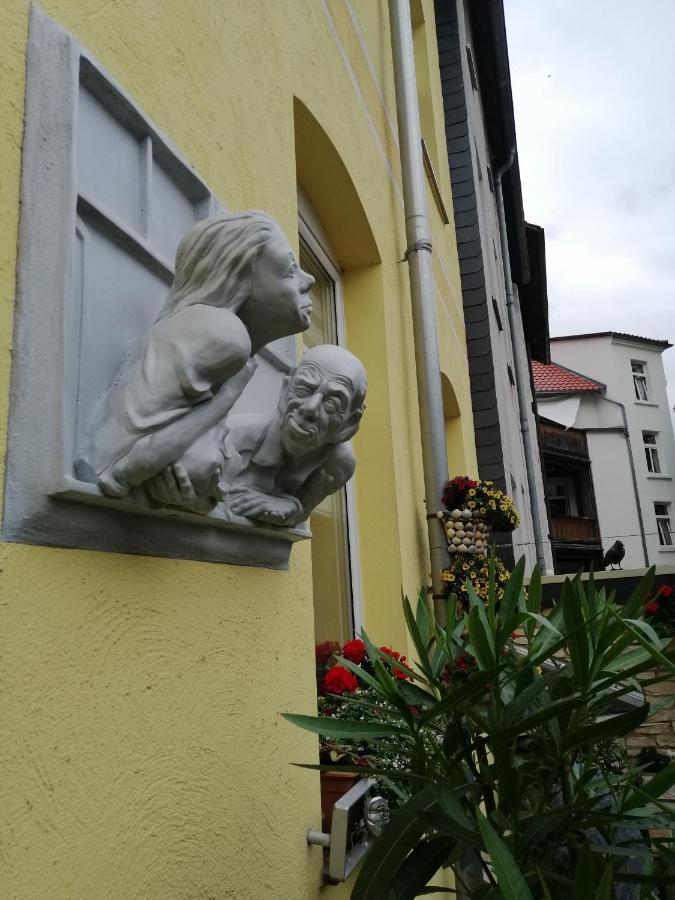 Usis_Ferienwohnung Im Harz Quedlinburg Buitenkant foto